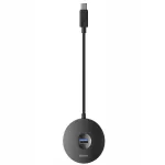 USB-C hub Baseus, 4 porti: 1x USB 3.0, 3x USB 2.0, 15 cm