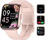 Nutikas kell ID208 Plus, roosa, Alexa, Bluetooth, naistele, spordiks, s&uuml;dame l&ouml;&ouml;gisageduse j&auml;lgimine