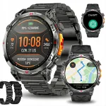 Meeste nutikell AMOLED GPS 650mAh kahe rihmaga