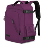 Reisiseljakott 20 l, 40x20x25 cm, lilla, USB-ga, s&uuml;learvutile