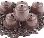 Taaskasutatavad kohvikapslid, 5 tk, sobivad DOLCE GUSTO kohvimasinale
