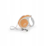 Koera rihm FLEXI Comfort Plus, S, 5 m, kollane