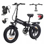 UNIVERCYCLE B1 kokkupandav elektrijalgratas 20", 350W, 48V 12,5Ah, kuni 42 km/h, 80 km