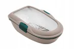 Stefanplast Furba Chic kassiliivakast hall-rohelise tooniga, 59x39x22 cm