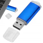USB m&auml;lupulk, 8 GB, l&auml;bipaistev sinine korpus