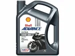 S&uuml;nteetiline mootori&otilde;li Shell Advance Ultra 4T 10W40, 4 l