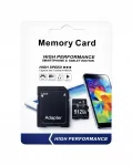 512 GB m&auml;lukaart adapteriga