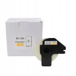 Brother DK-11209 kleebised, 29 x 62 mm, oranžid, 800 tk
