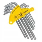 TORX v&otilde;tmete komplekt T10-T50 Cr-V MJW 9 tk