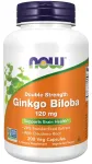 Toidulisand NOW Foods Ginkgo Biloba 120 mg 200 kapslit