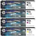 HP 913A CMYK tindikassettide komplekt, 4 tk (L0R95AE, F6T77AE, F6T78AE)