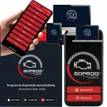 Tarkvara SDPROG ELM327 OBD2 aktivatsiooniv&otilde;ti BOX iOS Android