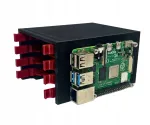 NAS k&otilde;vaketaste raam nelja pesaga Raspberry Pi 3/4/5 jaoks