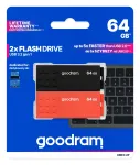 M&auml;lupulgad GOODRAM UME3 MIX 2 x 64GB, USB 3.2, komplekt