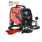 Keevitusmasin MIG/MAG/TIG/MMA IDEAL 200A LCD-ga, s&uuml;nergiline komplekt