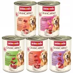 Koerakonservide komplekt Animonda GranCarno Adult, 5 x 400 g, erinevate maitsetega, ilma sealiha