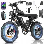 Elektrijalgratas Ridstar Q20PRO, 3000W, 52V, 40Ah, kuni 60 km/h, suured MTB rehvid