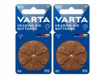 Kuuldeaparaadi patareid VARTA PR41 312, 12 tk