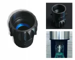 Levivo Soda sodastreami PET-pudeli adapter, must