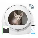 Ise puhastuv kassihokkus Petree Ball 1, WiFi, sobib 1&ndash;8 kg kassidele