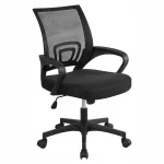Yaheetech kontoritool, must, ergonoomiline, v&otilde;rgust, reguleeritav