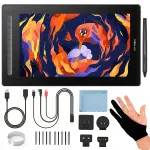 XP-PEN Artist 16 2. p&otilde;lvkonna graafiline tahvel, 8192 r&otilde;hutaset, 5080 LPI, Full HD