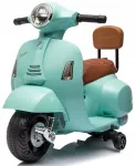 Laste elektrit&otilde;ukeratas SUN BABY Scooter Vespa, t&uuml;rkiissinine