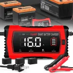 Aku laadija SMART RECTIFIER, 16A, LiFePO4, LCD, 12V/24V