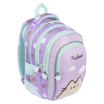PUSHEEN seljakott 4 sektsiooniga, pliiatsikott, pliiats, pastakas, m&auml;rkmik, kleebised