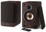 Raamaturiiuli k&otilde;larid Sharp CP-SS30, 60 W, Bluetooth, USB, AUX, kaugjuhtimispuldiga, pruunid