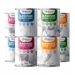 M&auml;rgtoit koertele GACZOO MONO PROTEIN erinevad maitsed, 8 x 400g, h&uuml;poallergeenne