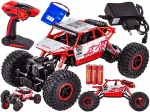 Raadio teel juhitav auto RC, 1:18, punane, 2.4GHz