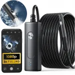 Endoskoopiline kontrollkaamera 2x FHD WIFI 3m LED MOTOR PIPES t&ouml;&ouml;kojale