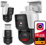 Videovalvekaamera TandemVu 8 MP (4 MP + 4 MP) HiLook by Hikvision Darkfighter