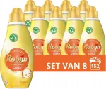 Robijn Small & Powerful Color Zwitsal vedelpesuvahendid, 8 x 665 ml, 8 x 19 pesukorda