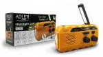Kaasaskantav raadio ADLER AD1197, AM/FM, p&auml;ikese-, k&auml;sivoolu, taskulamp, powerbank, &auml;ratuskell
