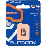 EUROLOOK 64 GB Micro SD Class 10 m&auml;lukaart telefonidele ja kaameratele