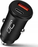Auto laadija PD 30W + QC 3.0, 12/24V, mini suurus