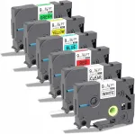 Iselatuv lint Brother P-touch 9 mm, 6 tk, PT seeriale