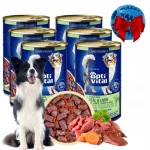 OPTIVITAL m&auml;rg koeratoit vasikas&uuml;dame ja maksaga kastmes, 6x1250g