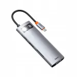 Dokijaam Baseus 8in1 USB-C, USB 3.0, HDMI, MicroSD ja RJ45
