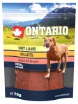 ONTARIO kuivatatud lambaliha filee koertele, 70 g