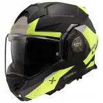 Motorrattakiiver LS2 FF901 Advant X, mattmust/kollane, XL suurus
