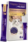 Kassimaitse FELIWAY HAPPY SNACK kanaga, 6 x 15 g