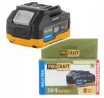 Akumulator Li-Ion Procraft 20 V 4 Ah