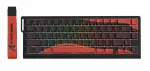 Attack Shark X68 HE PRO traadita magnetiline klaviatuur, punase kontuuriga