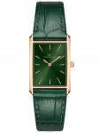 Naiste kell DANIEL WELLINGTON Bound Crocodile Emerald roosa kullaga, 22 mm