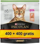 Pro Plan steriliseeritud kasside kuivtoit l&otilde;hega, 400 g + 400 g