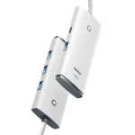 USB-C jagaja Baseus Lite Series 4in1, 4x USB 3.0, aktiivne, 2 m