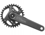 Shimano CUES FC-U6000-1 jalgratta k&auml;iguvahetusmekanism, teras ja alumiinium, MTB